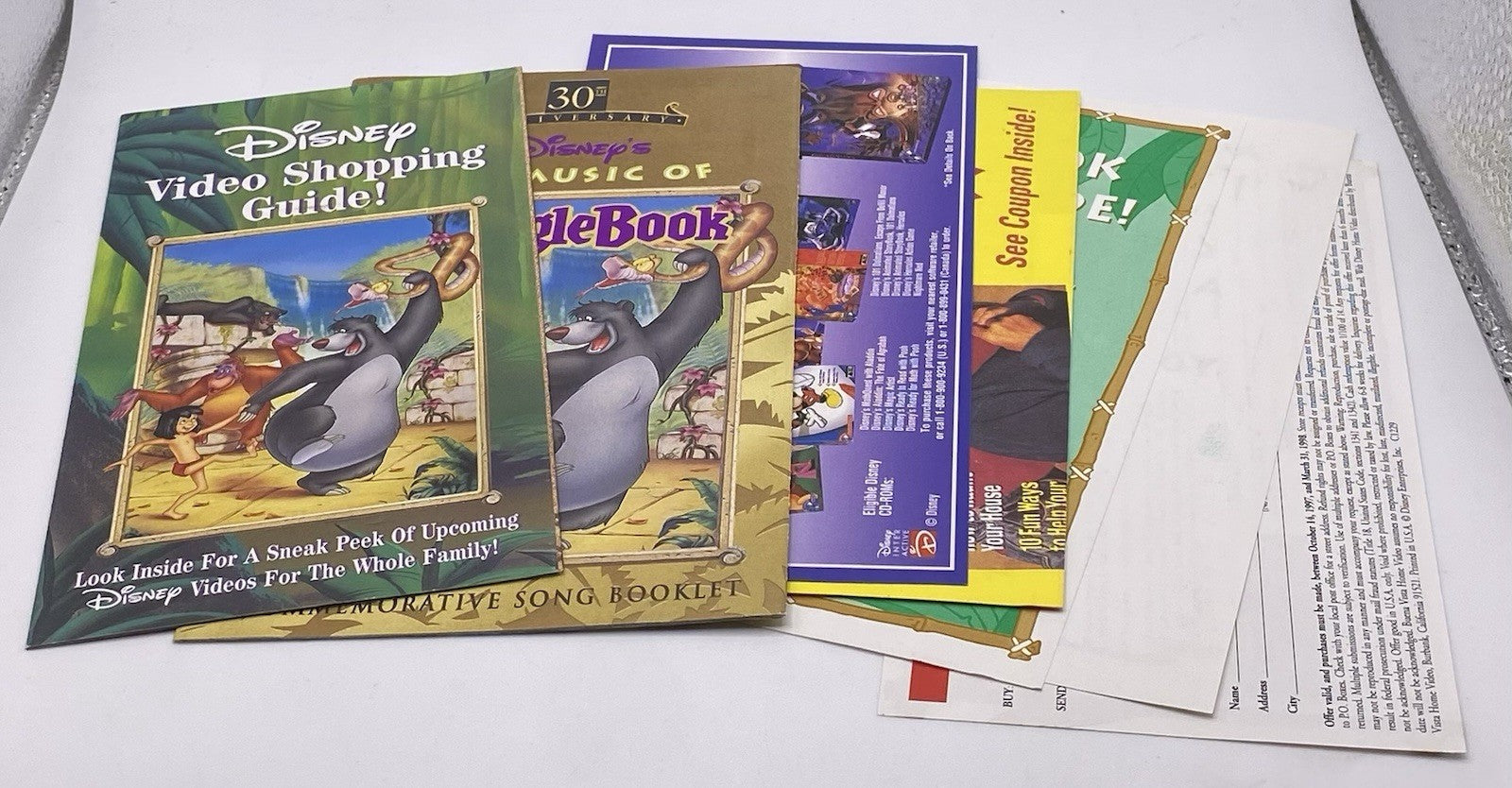 The Jungle Book (VHS, 1997, 30th Anniversary Limited Edition)