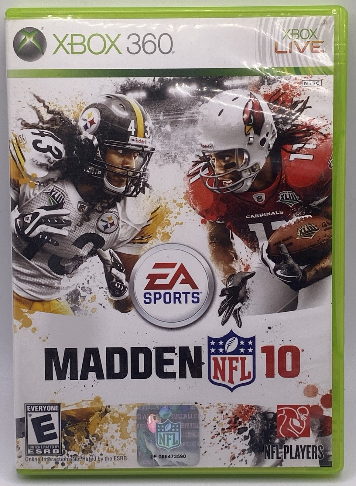 Madden NFL 10 (Microsoft Xbox 360, 2009)(tested)