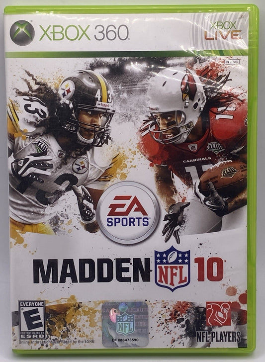 Madden NFL 10 (Microsoft Xbox 360, 2009)(tested)