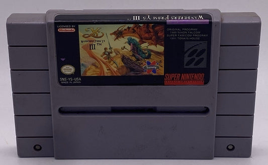 Ys III: Wanderers From Ys (SNES, 1992) ONLY CART/TESTED WORKS !