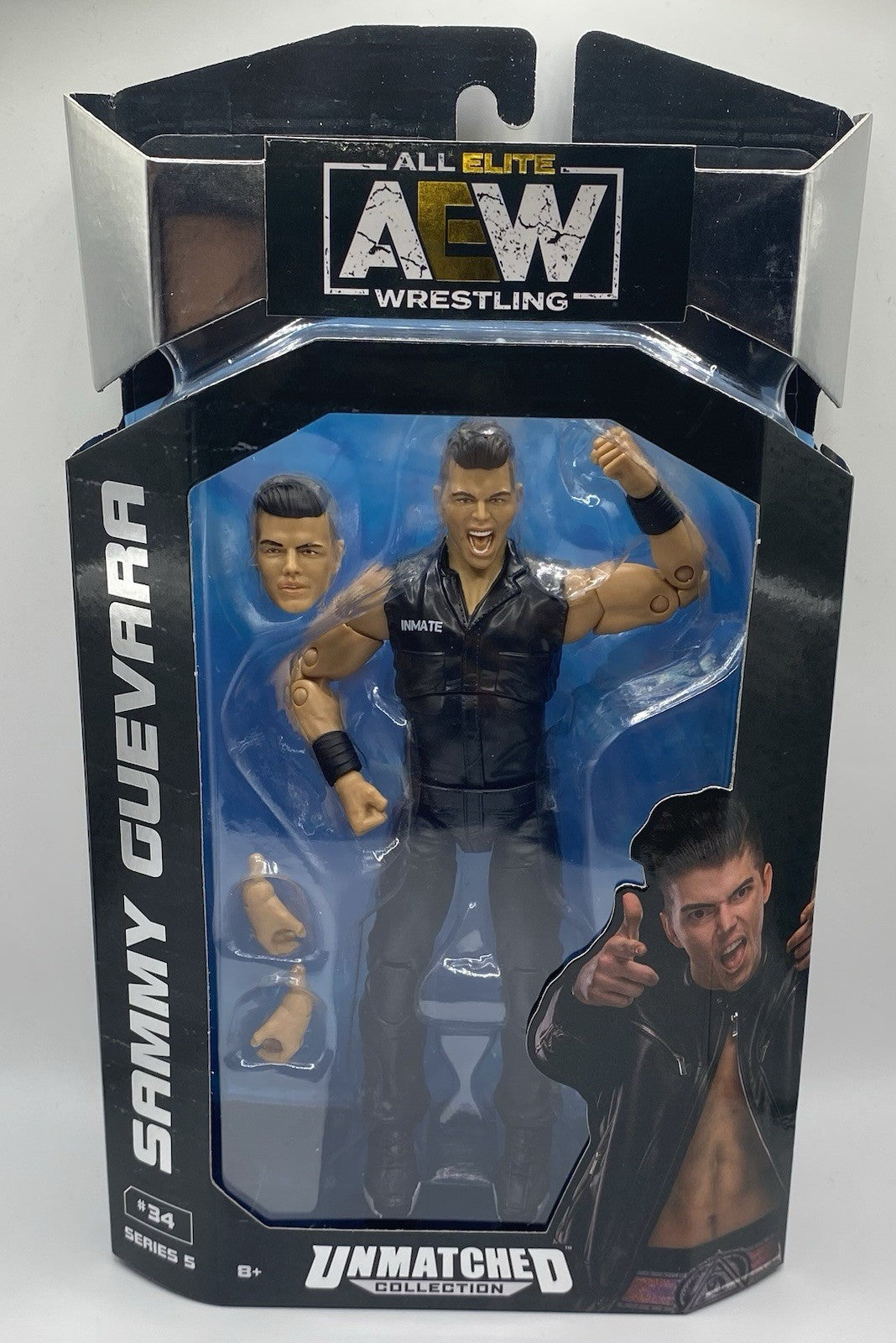 Lot of 6 AEW Wrestling Figures New!