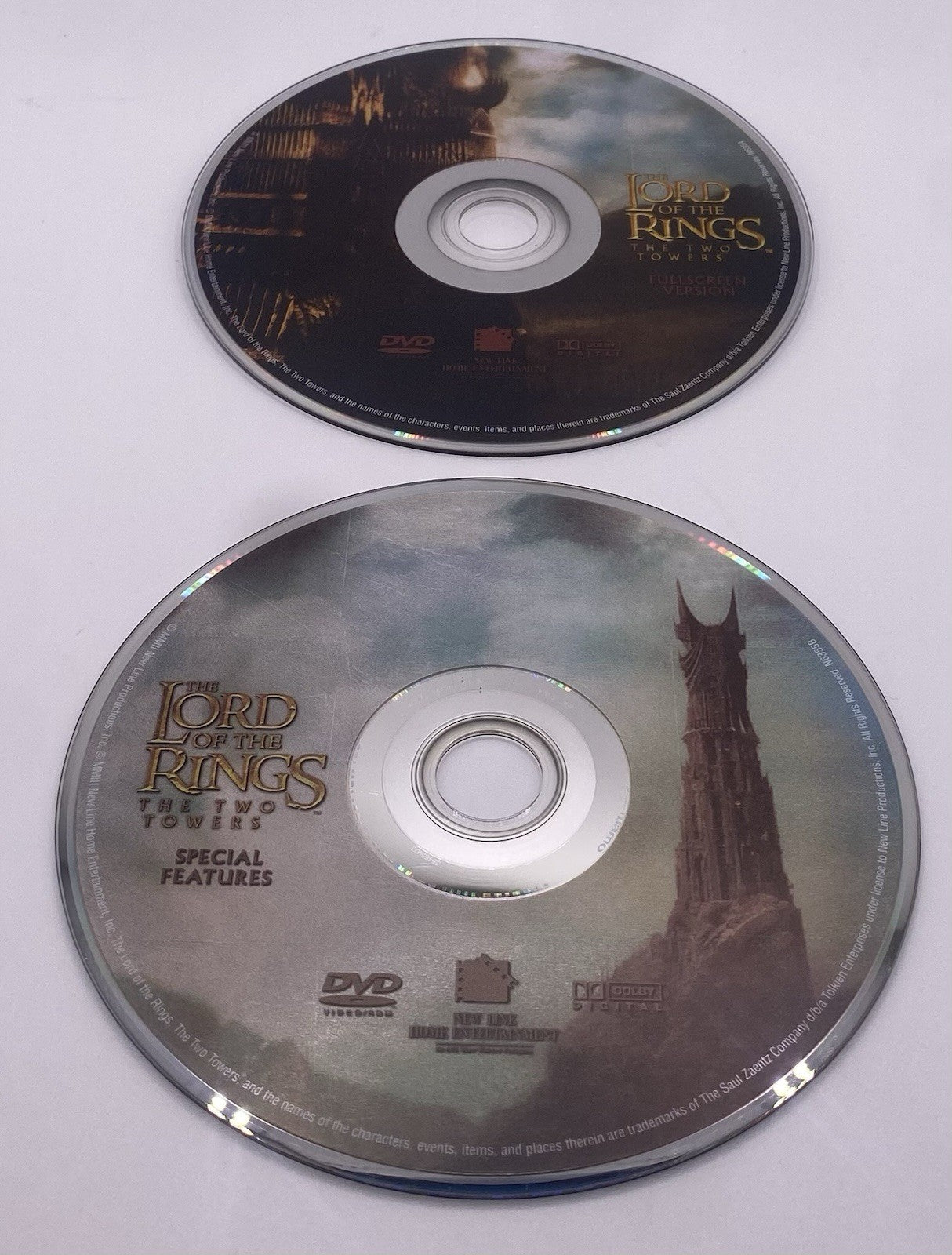 2 Pack The Lord Of The Rings Bundle: THE FELLOWSHIP OF THE RING & THE TWO TOWERS