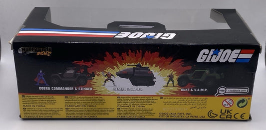 Jada 1:32 Hollywood Rides GI Joe Duke & V.A.M.P 33083 Diecast Model Car Green