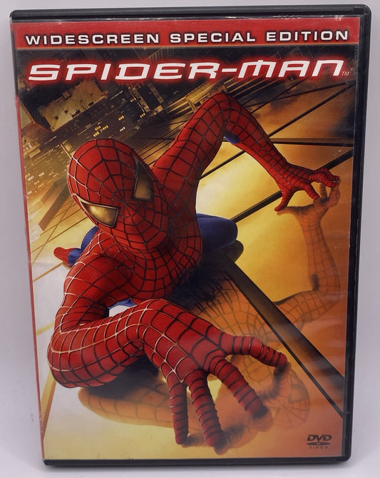 Marvel Spider-Man Collection Lot Set 1-3 [DVD] Tobey McGuire Sony Pictures VG++