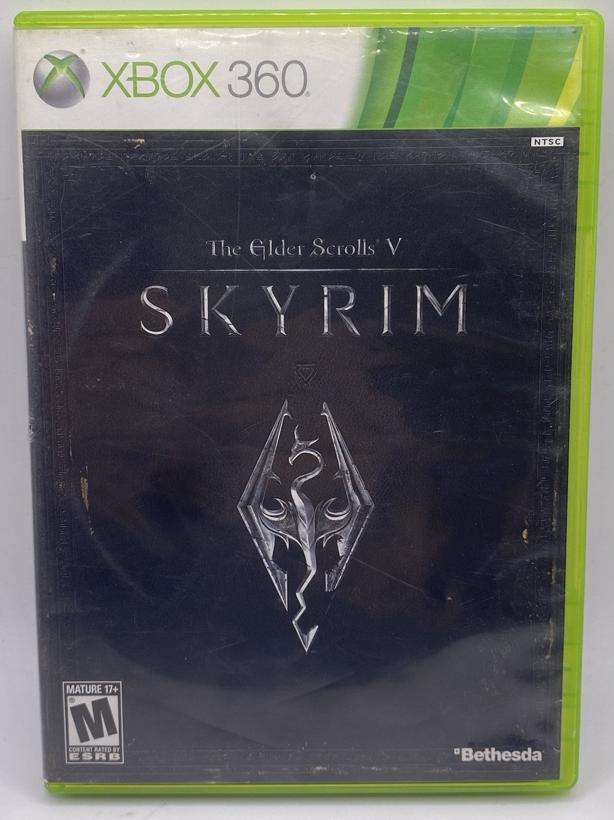 The Elder Scrolls V: Skyrim (Microsoft Xbox 360, 2011)(tested)