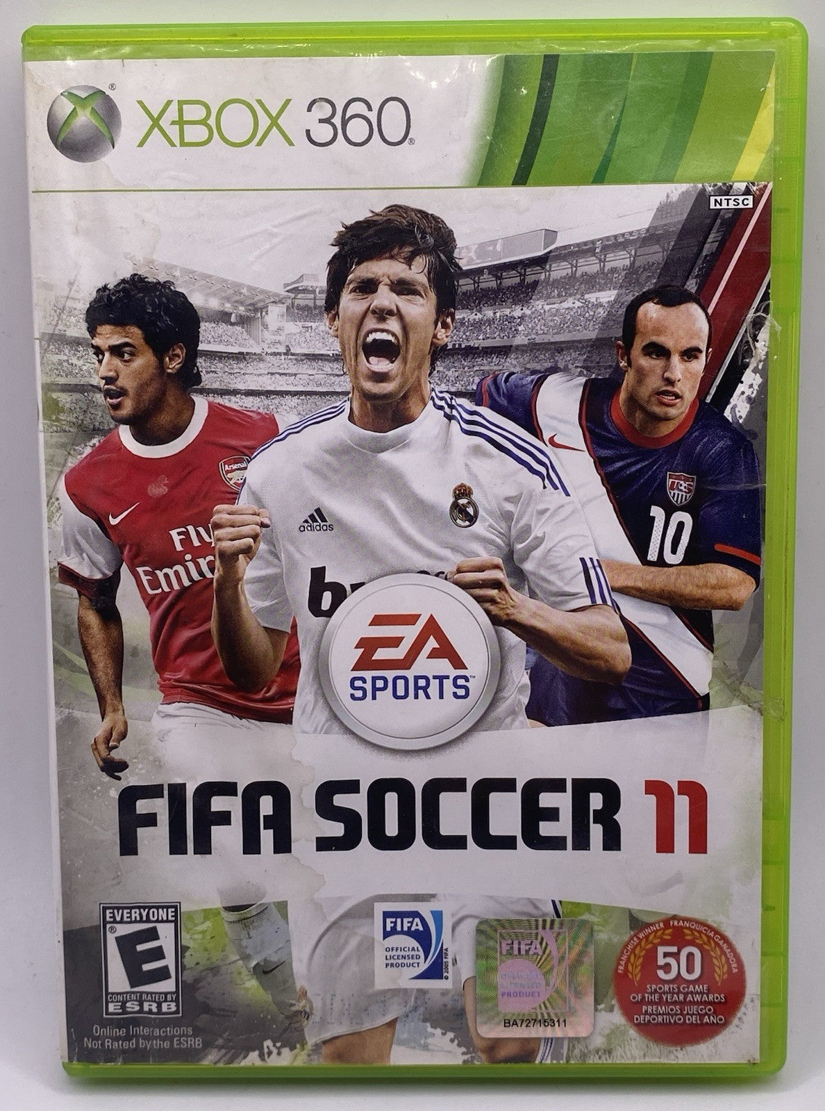 FIFA Soccer 11 (Microsoft Xbox 360, 2010)(tested)