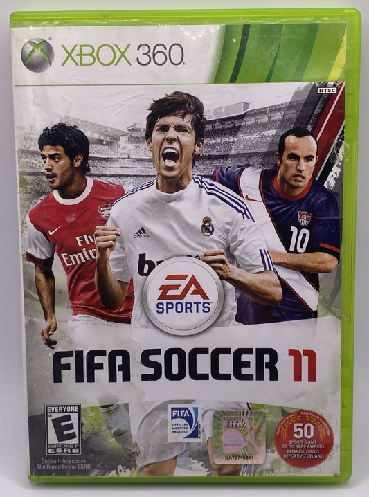 FIFA Soccer 11 (Microsoft Xbox 360, 2010)(tested)