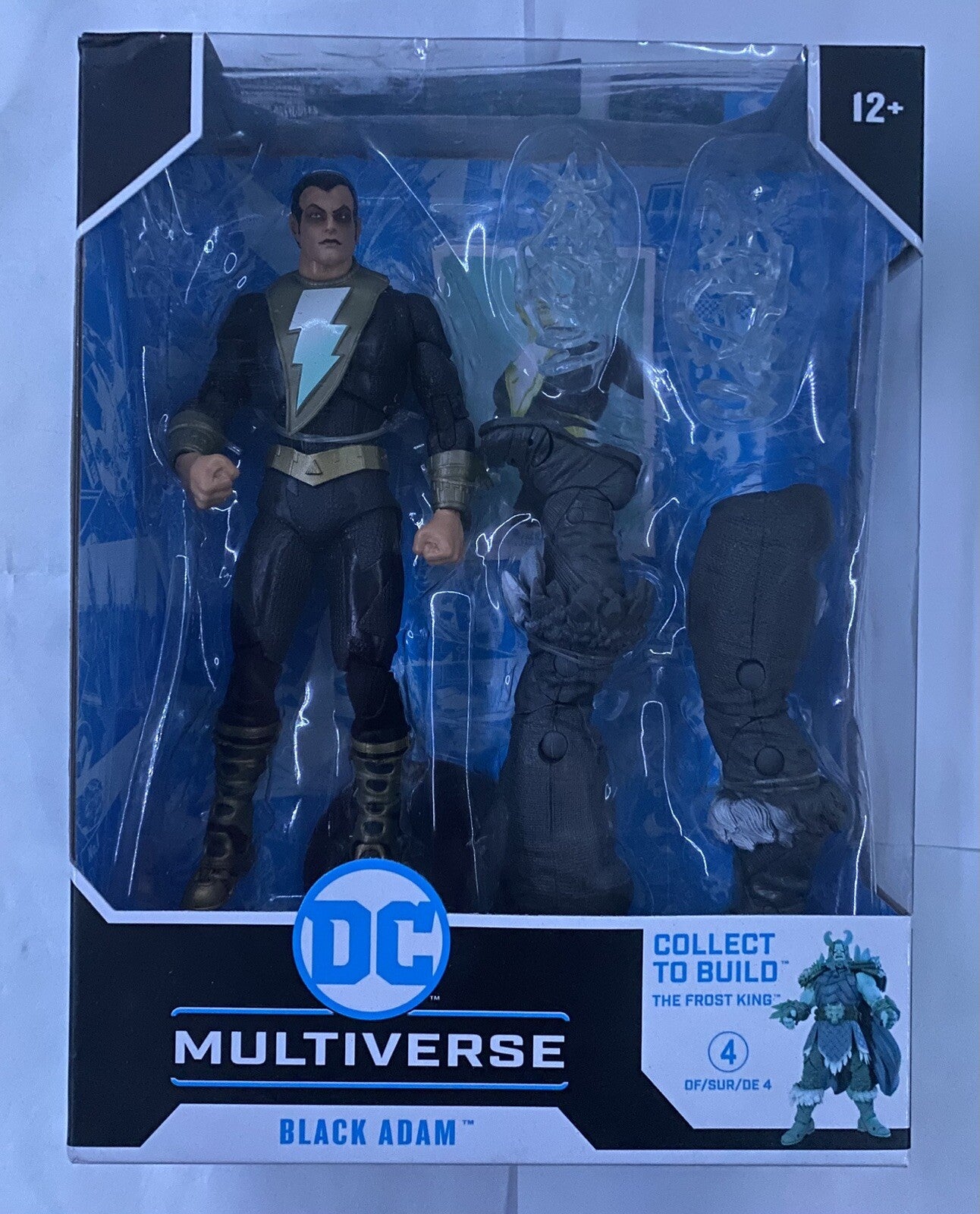 McFarlane Toys DC Multiverse Black Adam Endless Winter 7" Action Figure with Bui