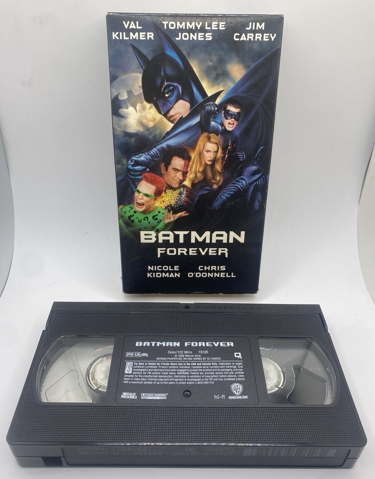 Batman Forever (VHS, 2000) TESTED !