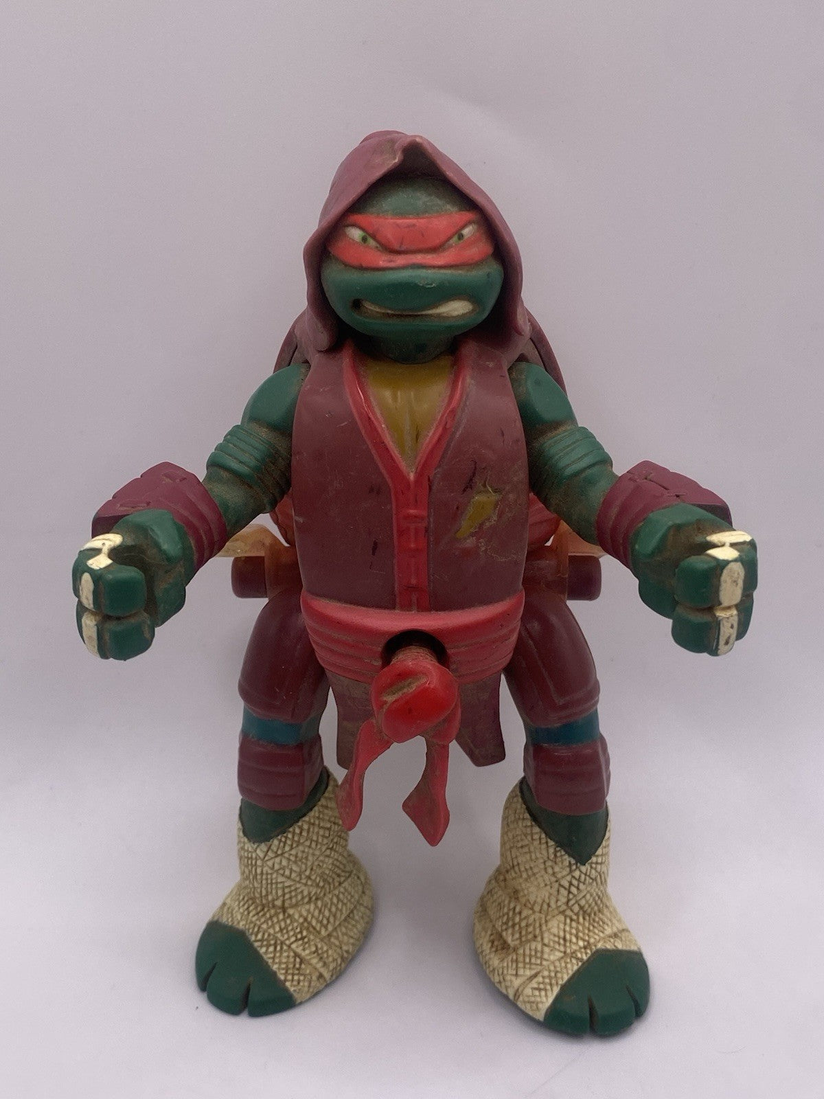Teenage Mutant Ninja Turtles TMNT Battle N Throw RAPHAEL Action Figure 2013 