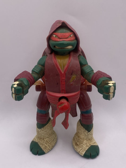 Teenage Mutant Ninja Turtles TMNT Battle N Throw RAPHAEL Action Figure 2013 