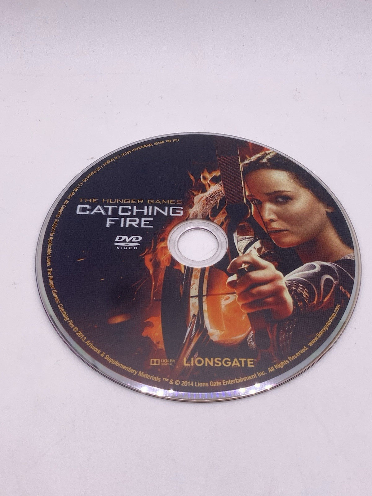 The Hunger Games: Catching Fire (DVD, 2013)
