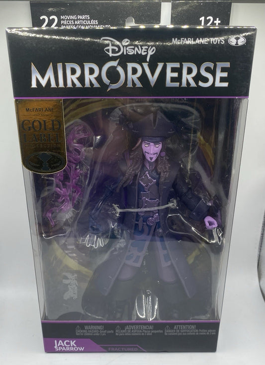 McFarlane Action Figure 7" DC Multiverse Jack Sparrow Gold Label - New