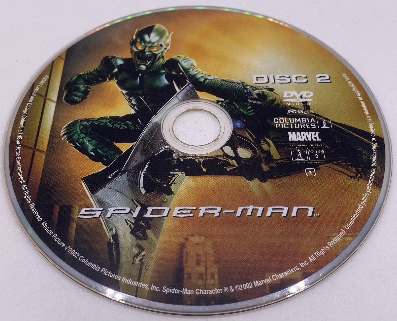 Spider-Man (DVD, 2002, 2-Disc Set, Special Edition Full Frame)Canadian Version