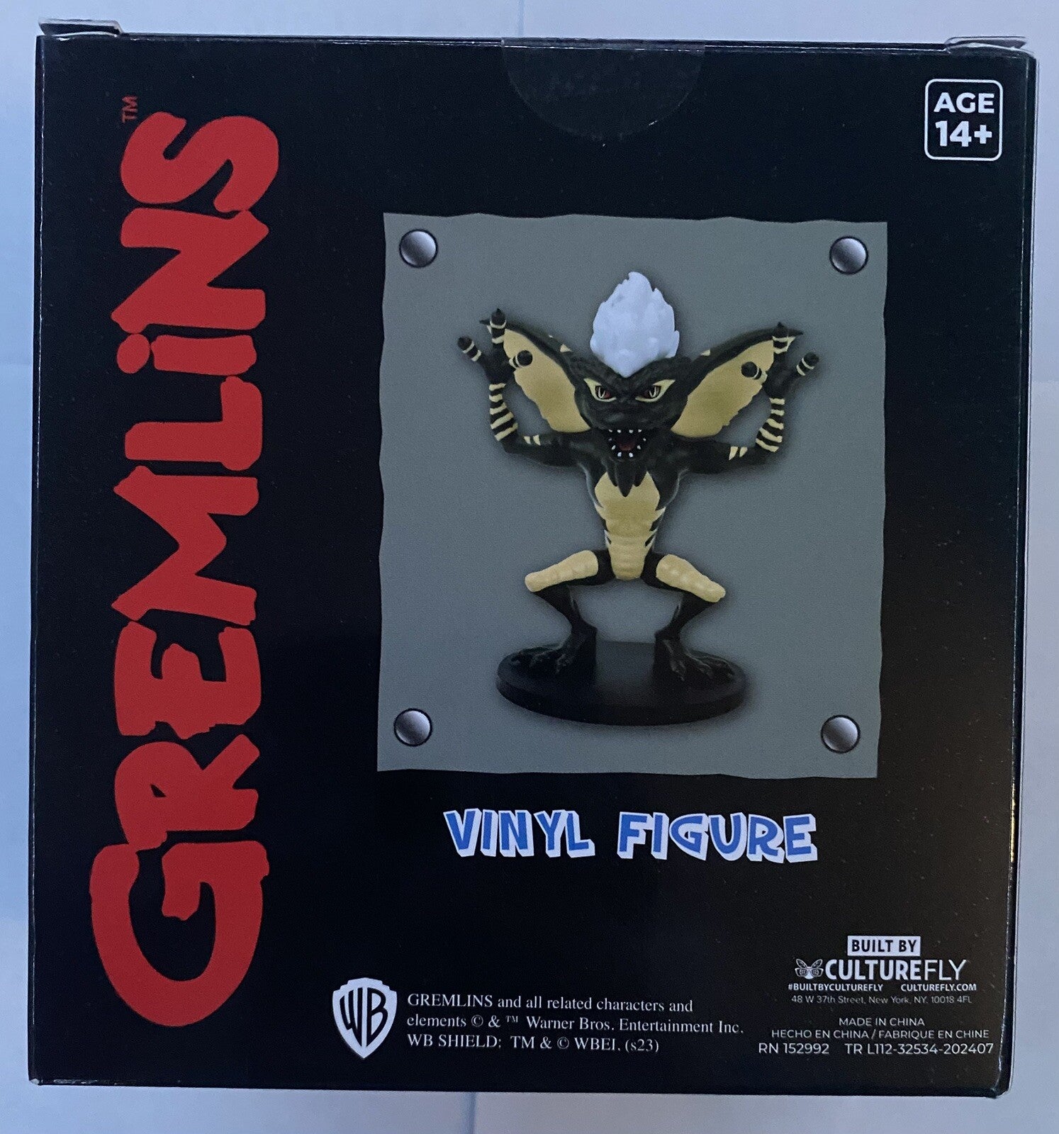 CultureFly Gremlins Stripe 4" Vinyl Action Figure NEW IN BOX