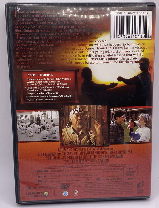 The Karate Kid (DVD, 1984) (tested Still Playable !)