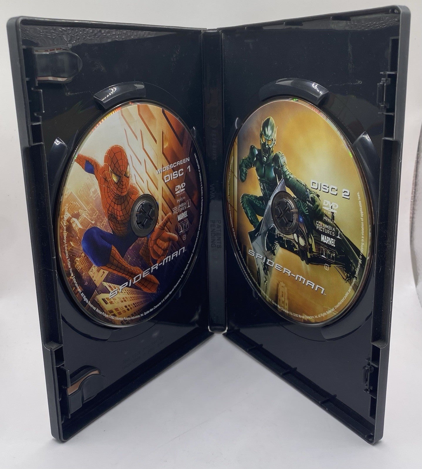 Marvel Spider-Man Collection Lot Set 1-3 [DVD] Tobey McGuire Sony Pictures VG++