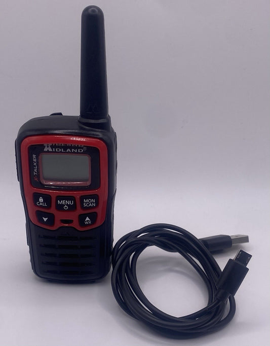 Only One Midland X-talker T31A Black & Red 22 Channel Walkie Talkie