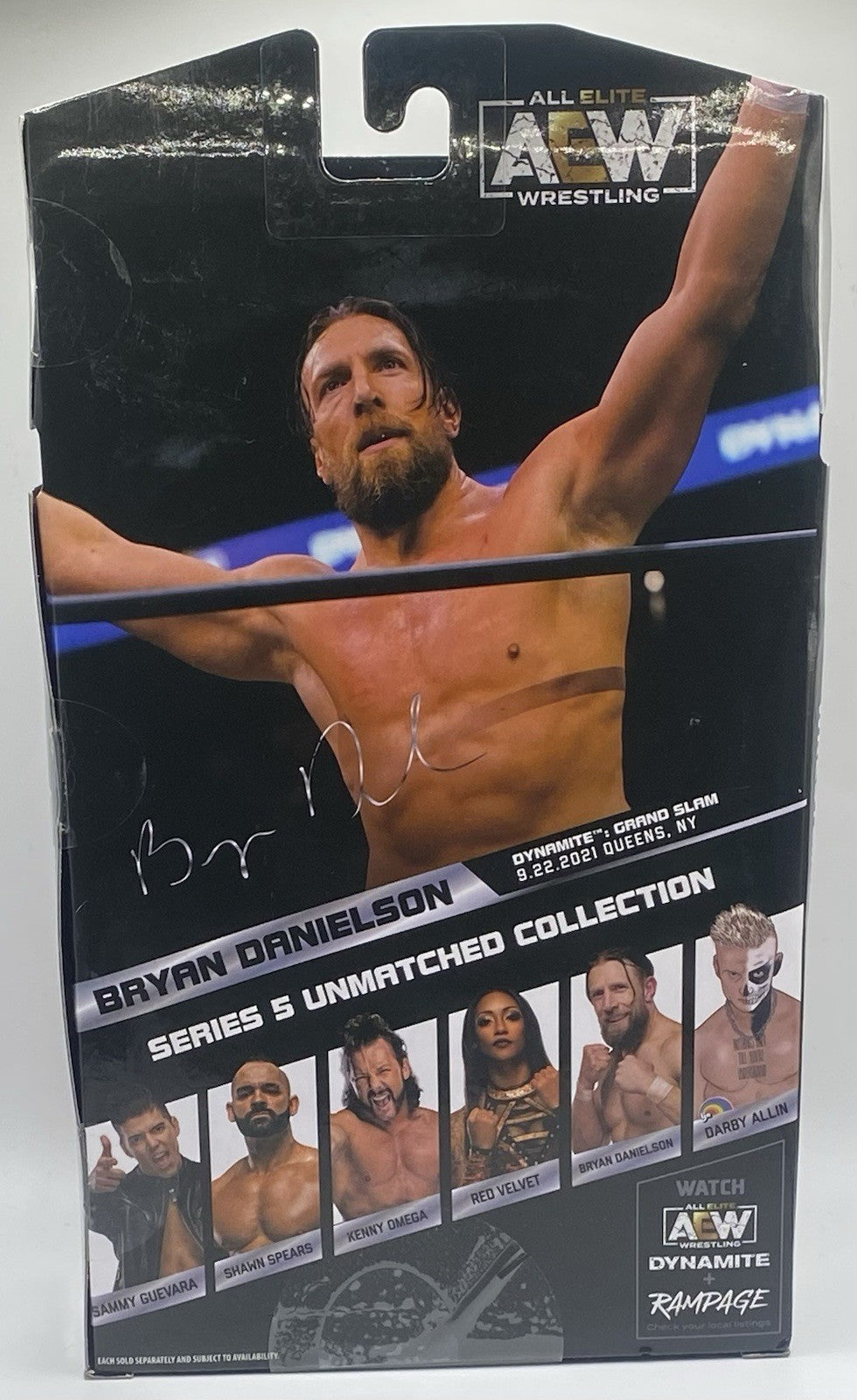 Lot of 6 AEW Wrestling Figures New!