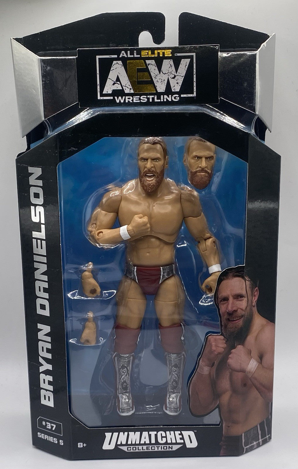 Lot of 6 AEW Wrestling Figures New!