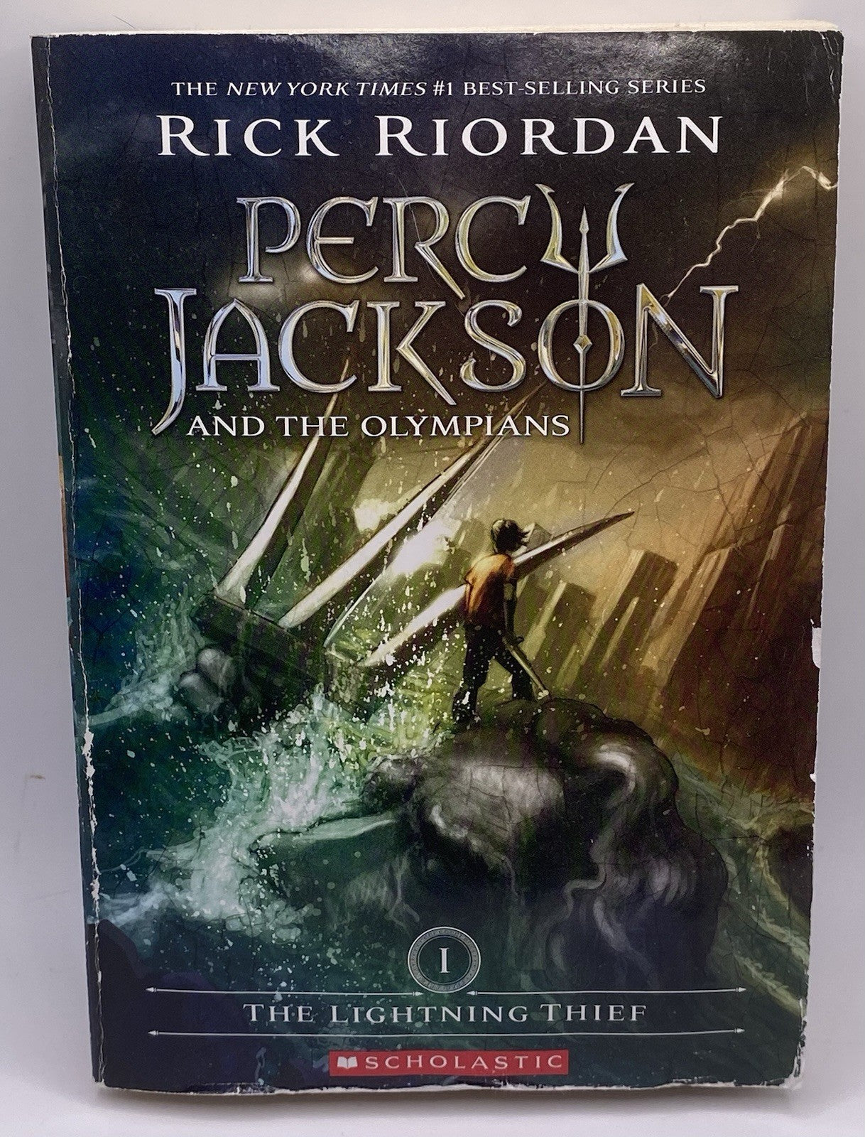 The Lightning Thief Percy Jackson and the Olympians #1 Rick Riord