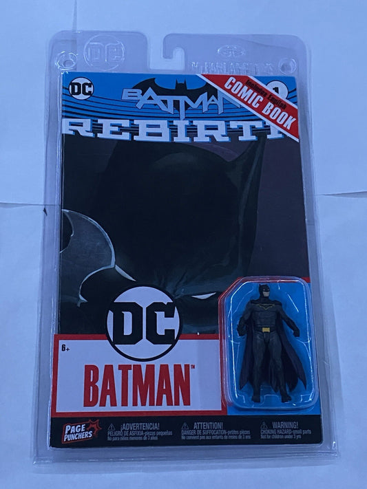 McFarlane Page Punchers: BATMAN Rebirth w/ 3" Figure #1, (2023, DC) - BRAND NEW