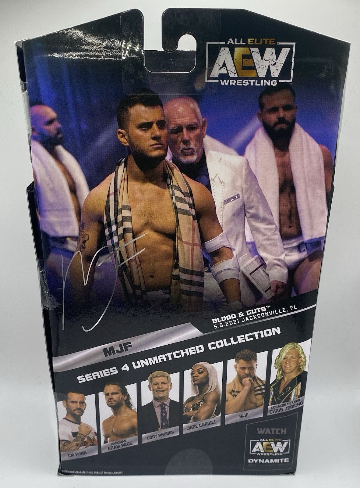 Lot of 6 AEW Wrestling Figures New!