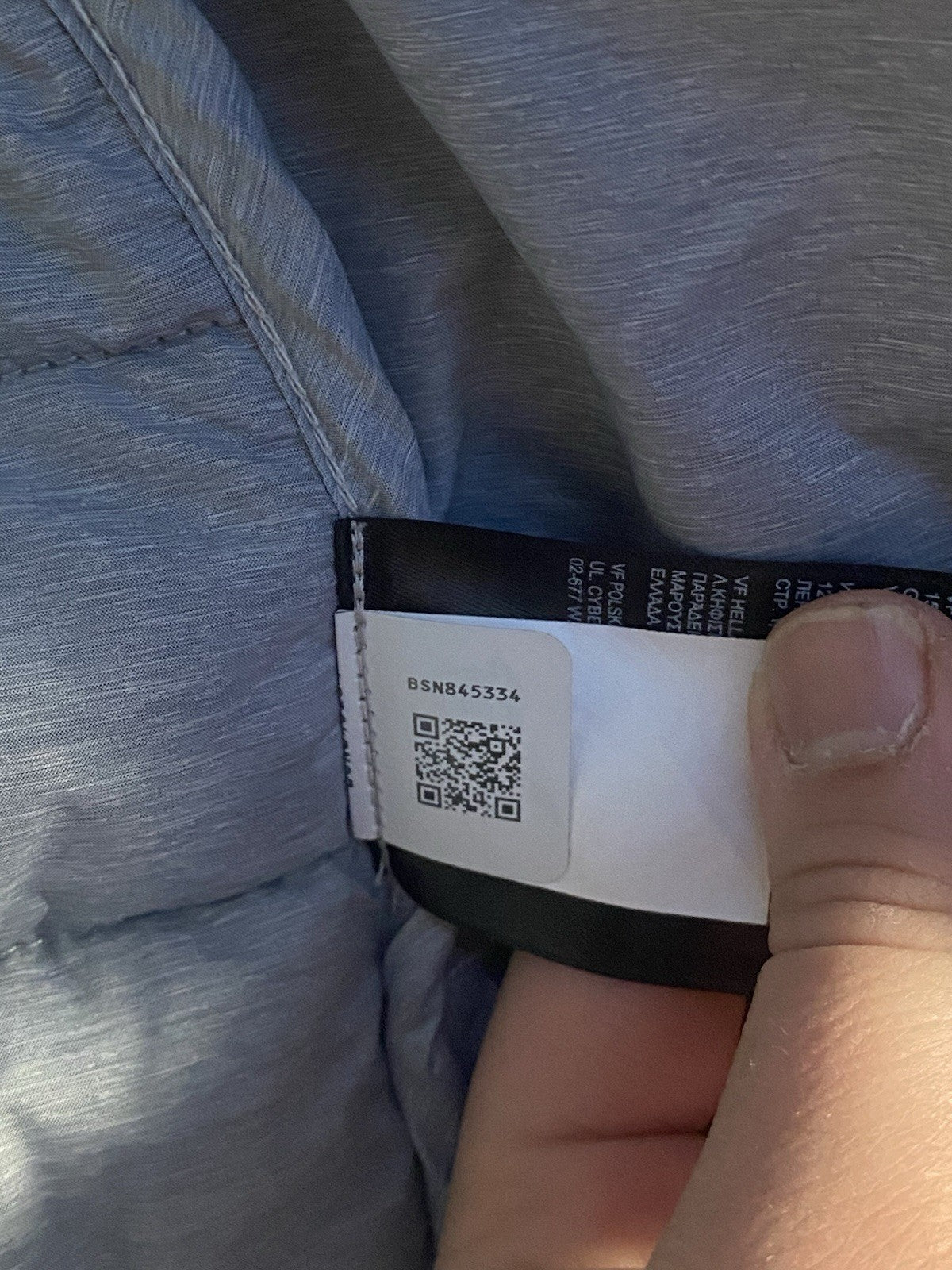 The North Face Gray kids puffer Jacket size: Large