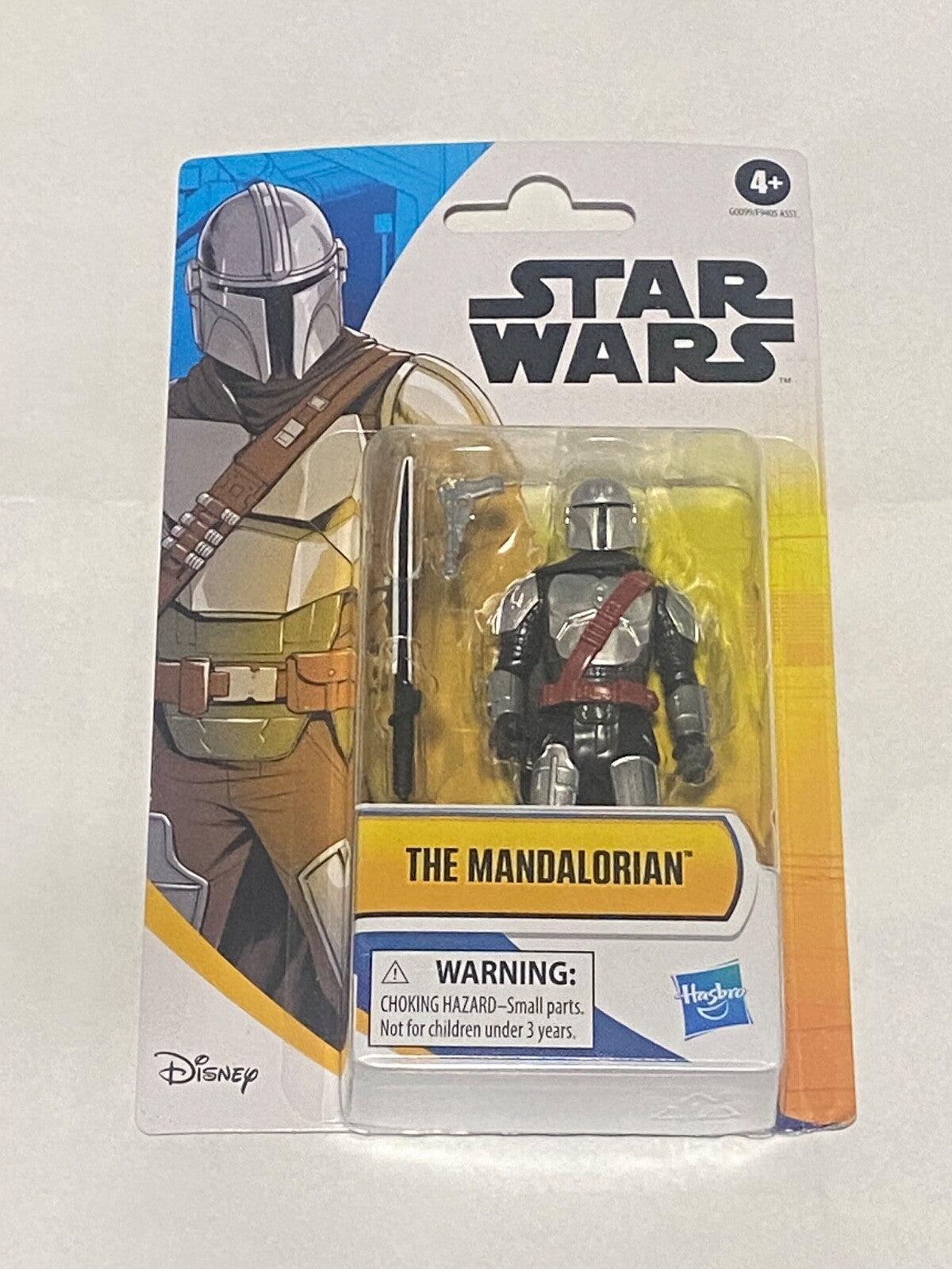 Hasbro Star Wars Epic Hero Series Mandalorian w Black Saber 4" Figure NEW 2024