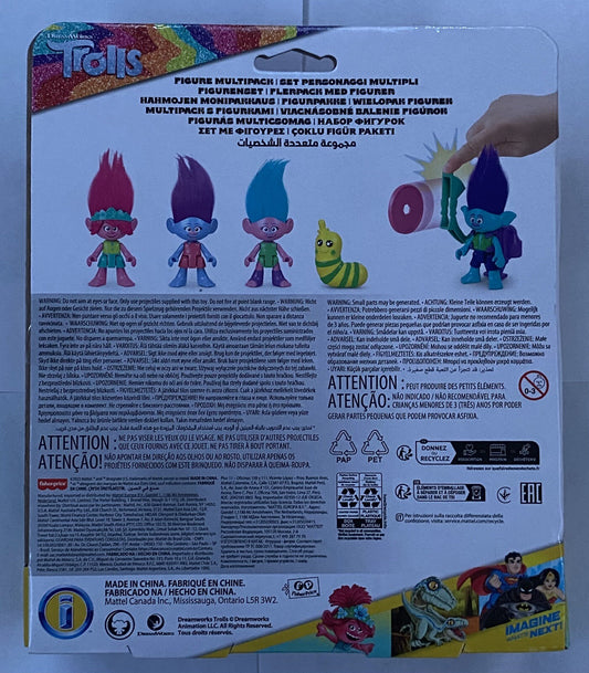 Imaginext DreamWorks Trolls Figure Multipack Playset - 7 Pieces NEW