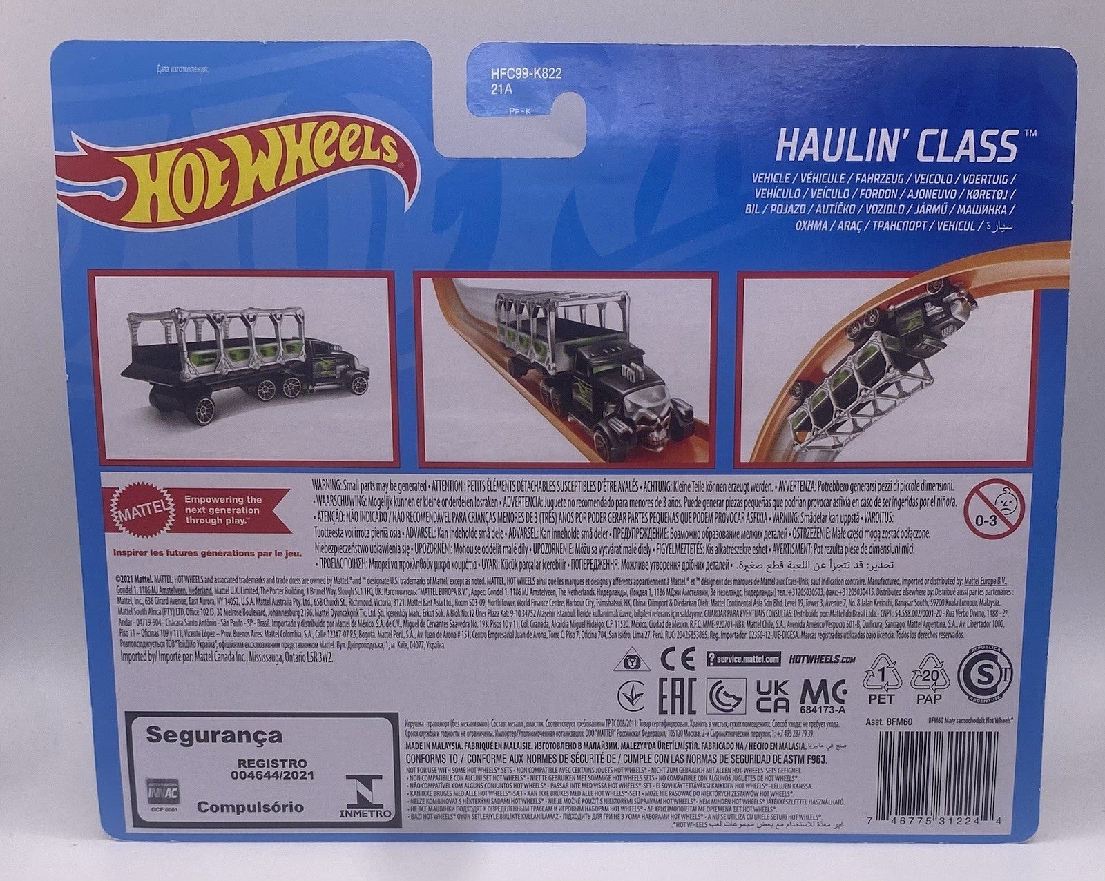 SET OF 4 HOT WHEELS HAULER TRAILERS