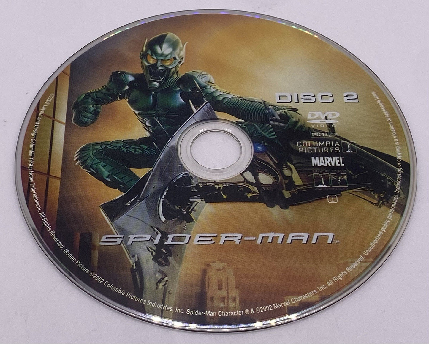 Marvel Spider-Man Collection Lot Set 1-3 [DVD] Tobey McGuire Sony Pictures VG++