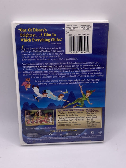 Peter Pan (DVD, 2002, Special Edition)