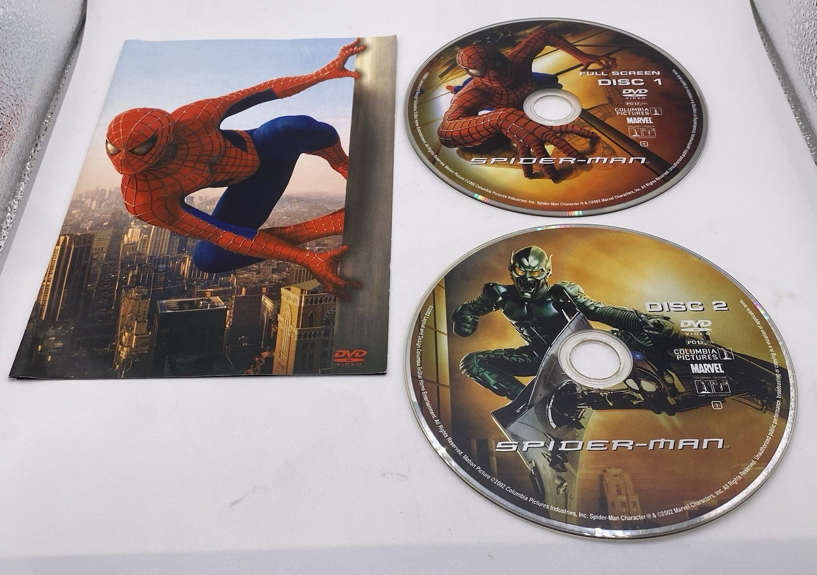 Spider-Man (DVD, 2002, 2-Disc Set, Special Edition Full Frame)Canadian Version
