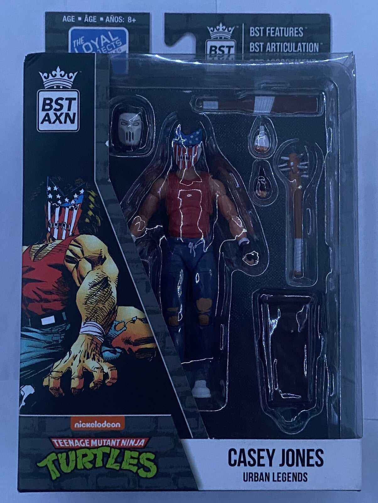 Teenage Mutant Ninja Turtles Casey Jones Urban Legends Action Figure