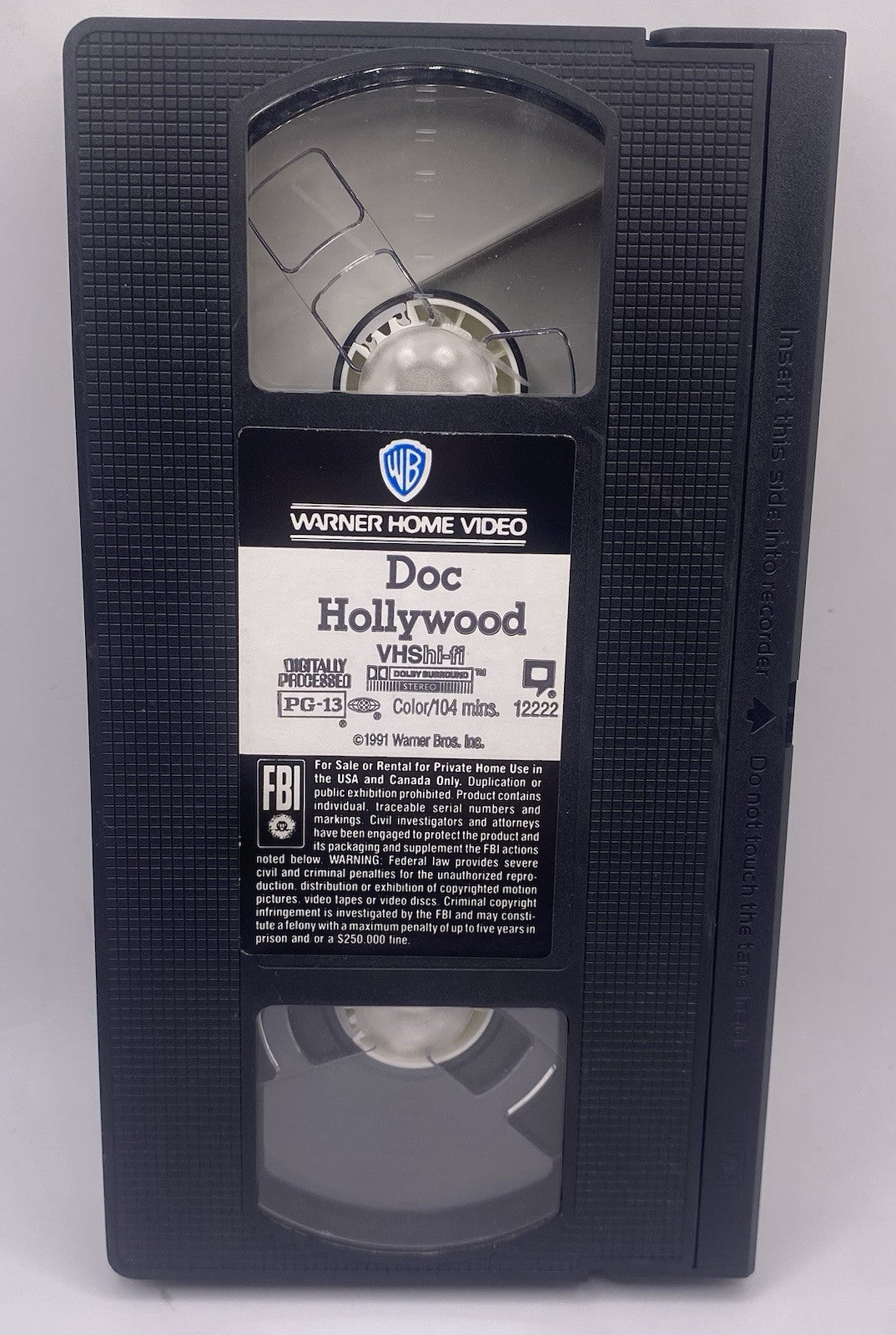 Doc Hollywood (VHS, 1991) TESTED!