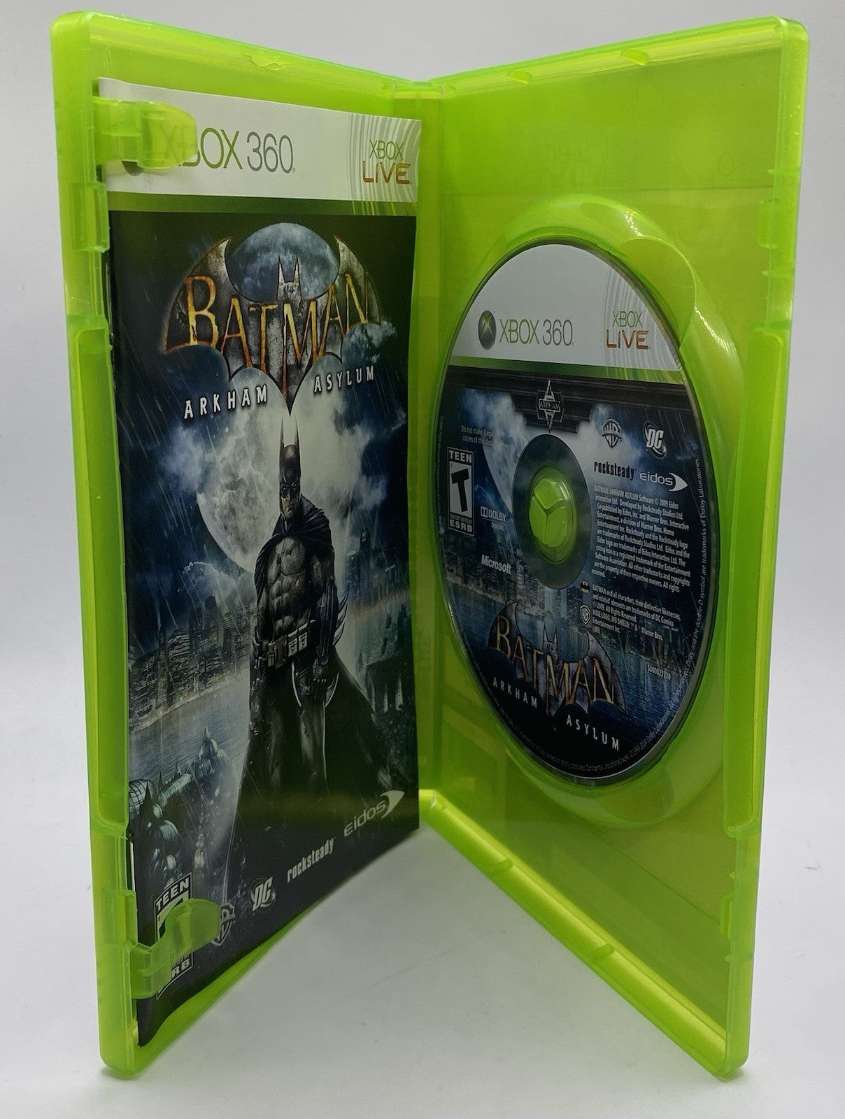 BUNDLE PACK OF 2 Xbox 360 Batman Arkham Asylum & City CIB (TESTED) !
