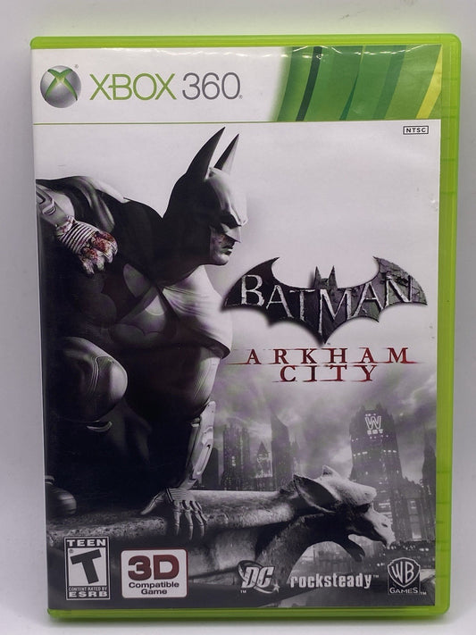 Batman Arkham City Microsoft Xbox 360 CIB (Tested It Works!)