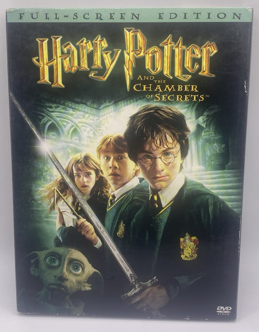 Harry Potter and the Chamber of Secrets (DVD, 2003, 2-Disc Set, Full Frame)