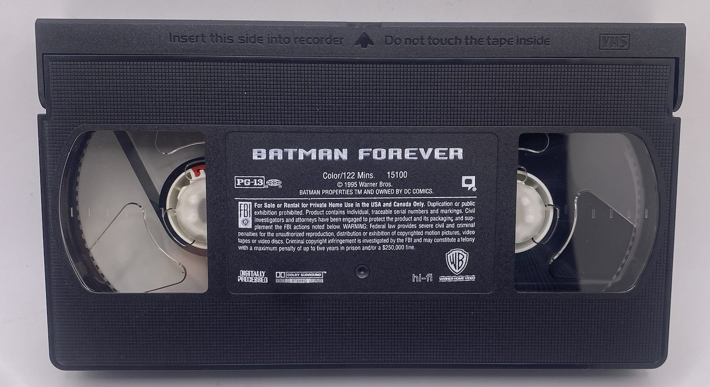 Batman Forever (VHS, 2000) TESTED !