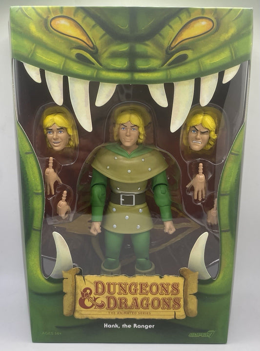 Super7 Dungeons & Dragons Animated Series ULTIMATES! ~ Hank The Ranger ~ NEW