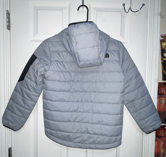 The North Face Gray kids puffer Jacket size: Large