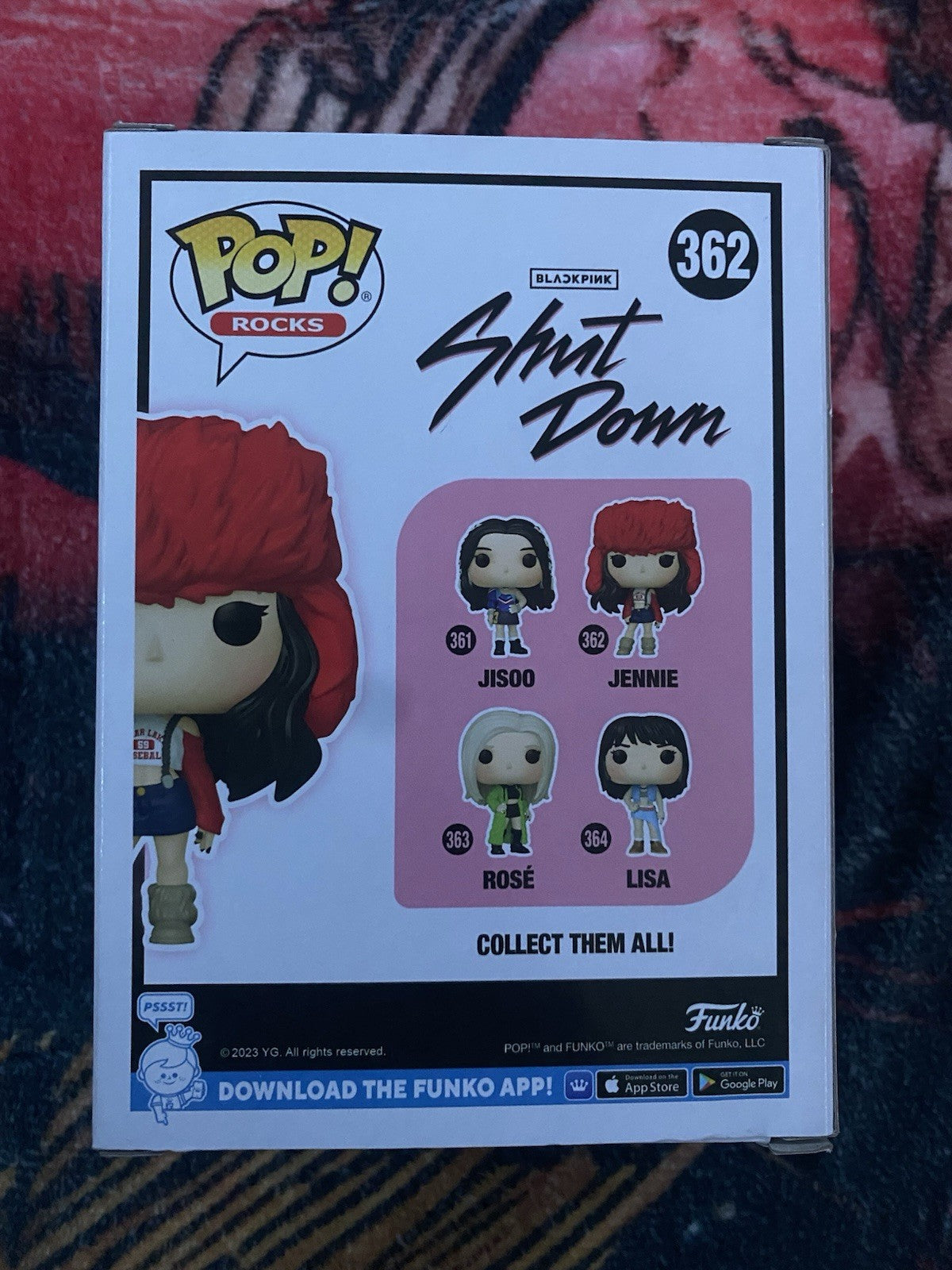 Funko Pop! Vinyl: Blackpink - Jennie From Shut Down #362