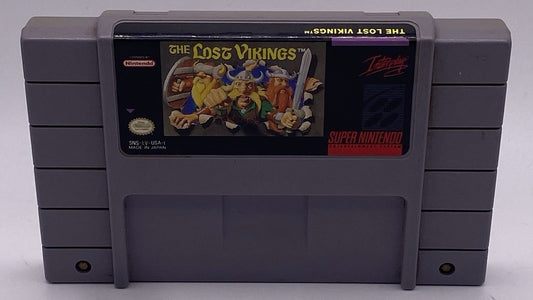 Lost Vikings (Super Nintendo Entertainment System, 1993)ONLY CART/TESTED !