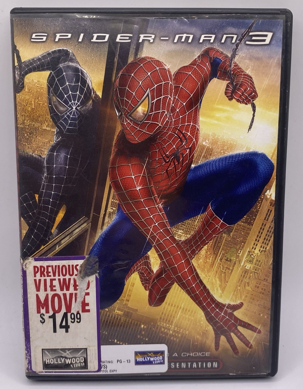 Marvel Spider-Man Collection Lot Set 1-3 [DVD] Tobey McGuire Sony Pictures VG++
