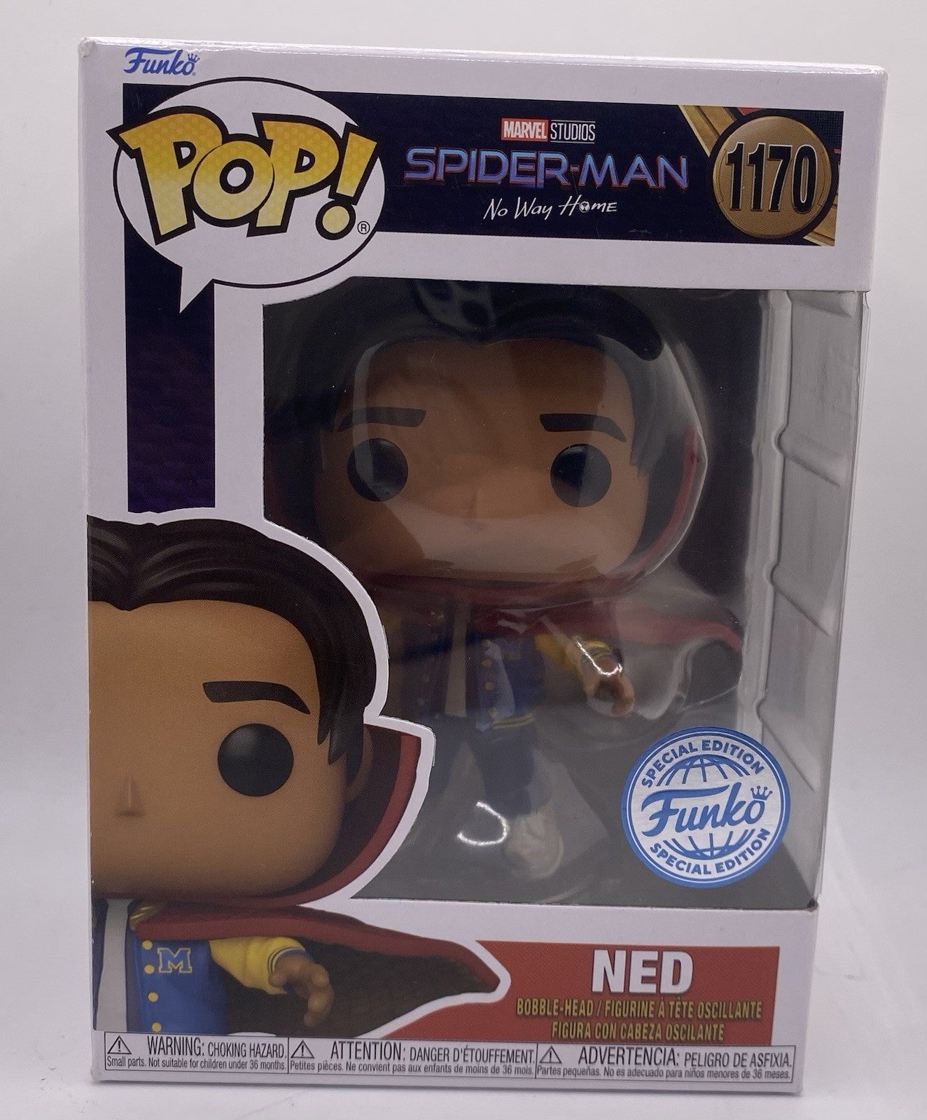 Funko Pop! Vinyl: Marvel - Ned - Walmart (Exclusive) #1170