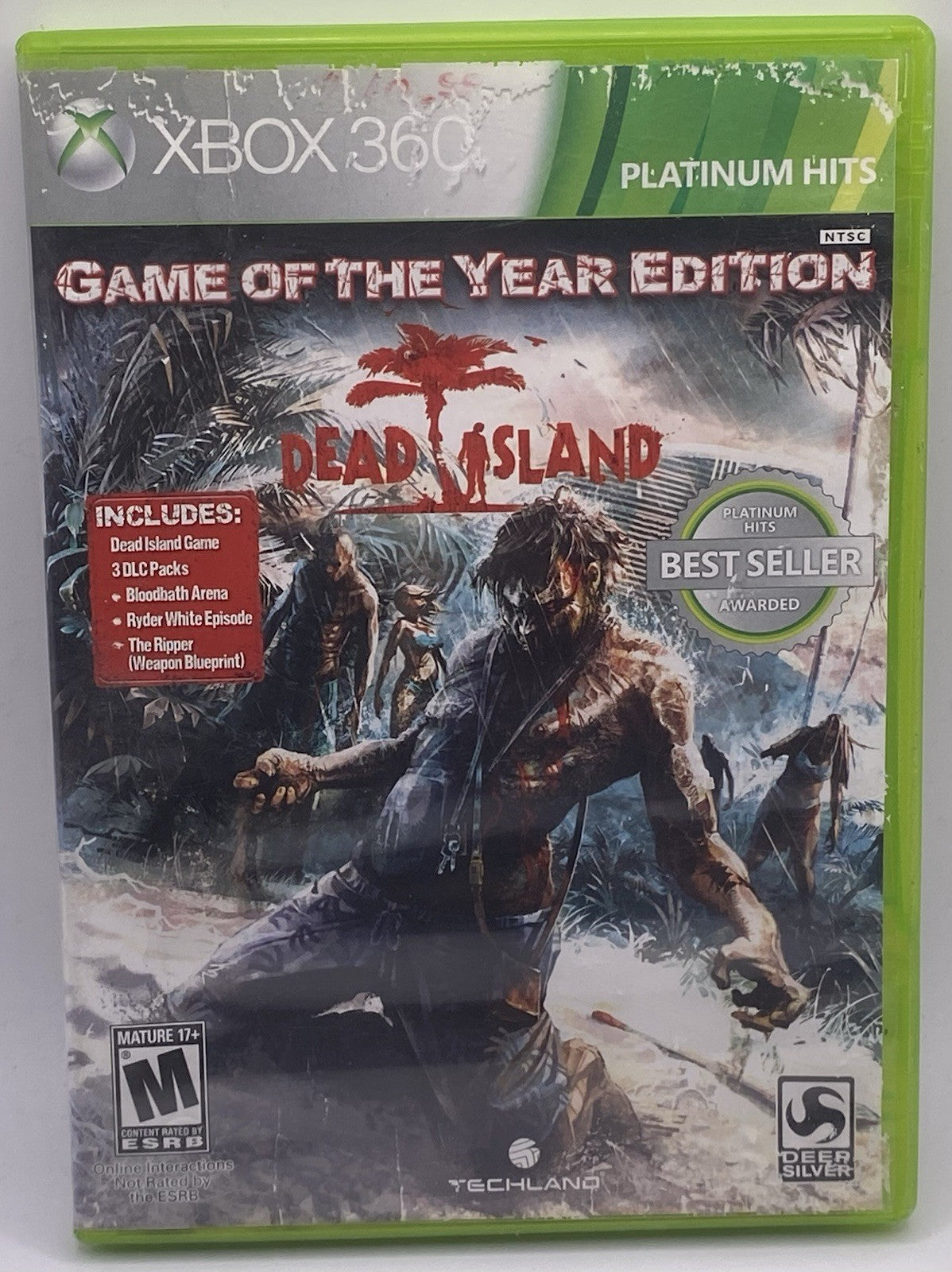 Dead Island -- Game of the Year Edition (Microsoft Xbox 360, 2012)(tested)