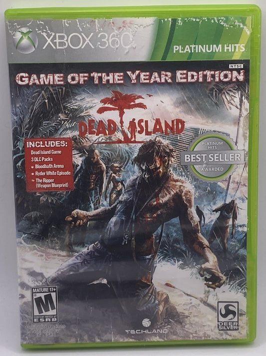 Dead Island -- Game of the Year Edition (Microsoft Xbox 360, 2012)(tested)