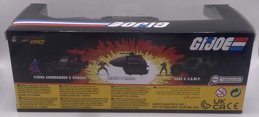 Jada Toys - 1:48 Hollywood Rides Diecast with Figure - G.I. Joe Destro Hiss New