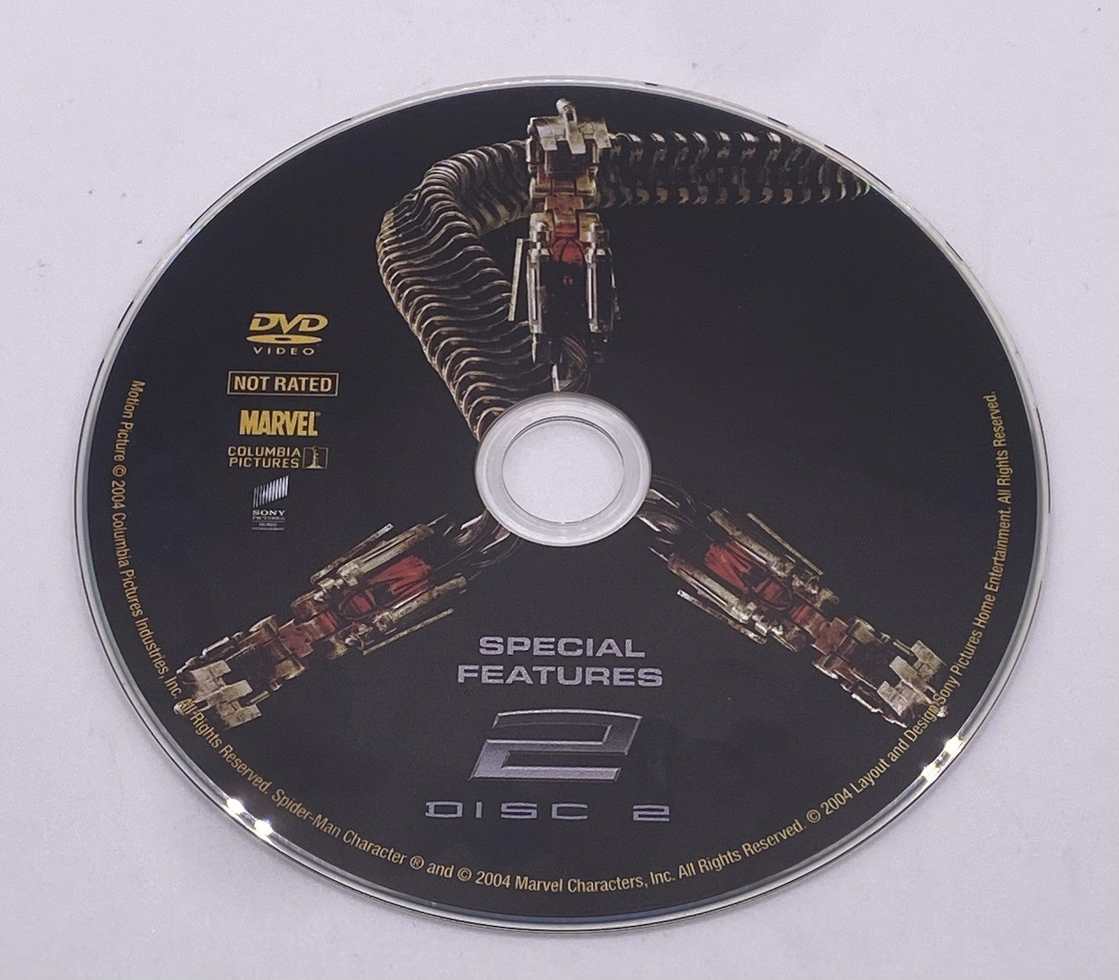 Spider-Man 2 (DVD, 2004, Special Edition) disc 2 only Marvel Movies
